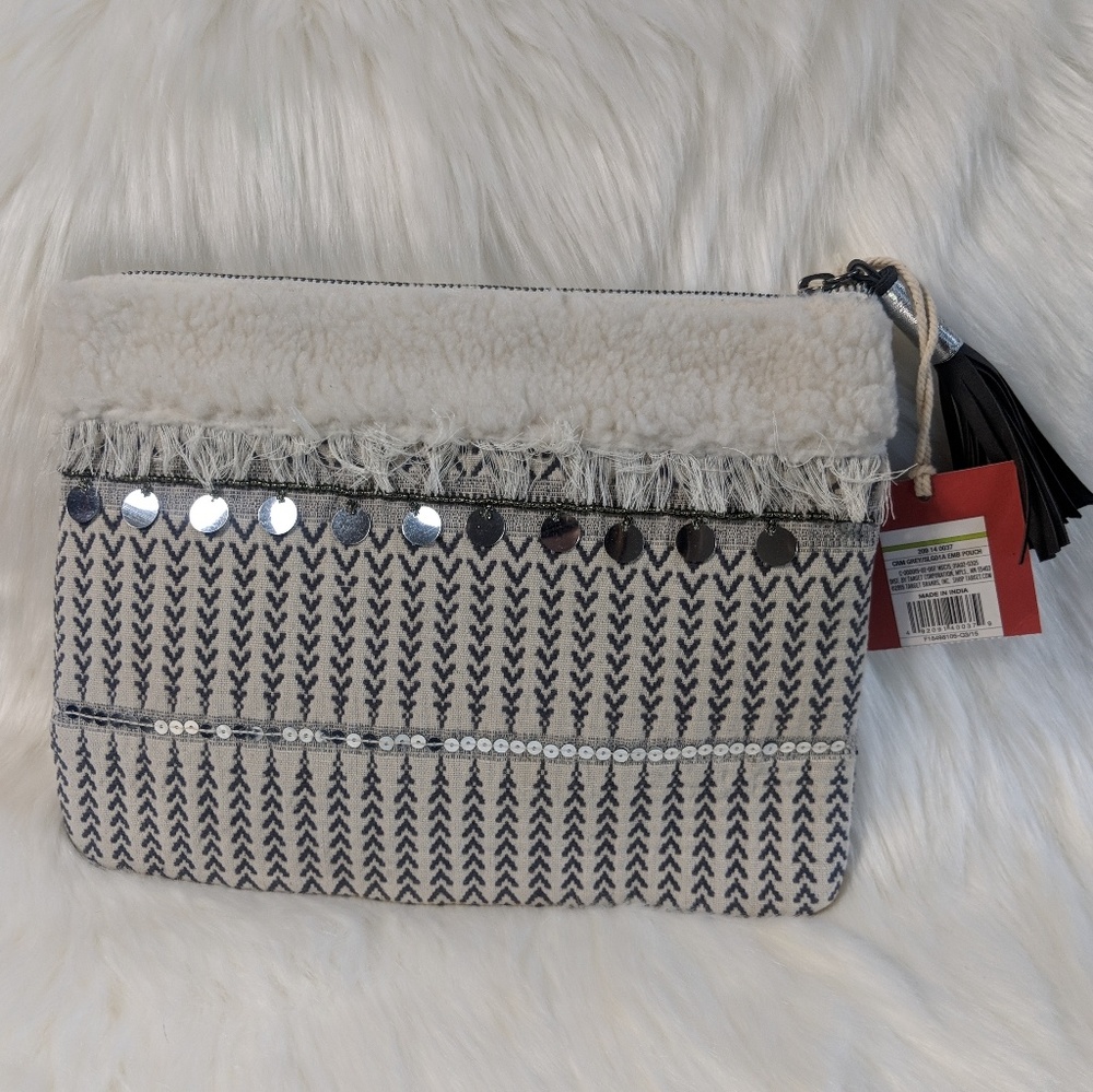 ✨NEW Mossimo Boho Zipper Pouch